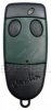 Votre telecommande  CARDIN S449-QZ2 green a 2 boutons