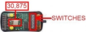 Mando a distancia: ALLMATIC AKMY2 30.875 MHz  