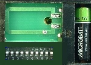 Mando a distancia: CARDIN S300  