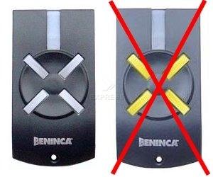 Mando a distancia: BENINCA T4WV  