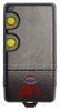 Votre telecommande  BFT TE02 a 2 boutons