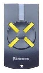Beninca T 4WK Mando a distancia puerta 4 botones 433.92 MHz - Mando Express