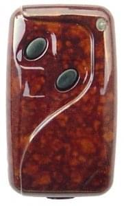 Gibidi AU 1680 WOOD Mando a distancia puerta 2 botones 433.92 MHz - Mando Express