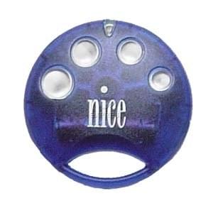 Nice SMILO SM4 BLUE Mando a distancia puerta 4 botones 433.92 MHz - Mando Express
