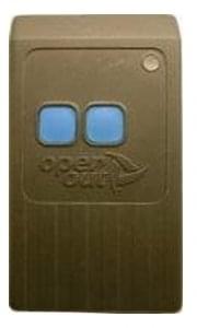 KING GATES KIT 220V 2 MYO 4C reemplaza OPEN OUT TQ2 26.995 MHZ