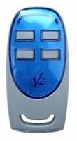 V2 HANDY 4 "CONTR. 47" Mando a distancia puerta 4 botones 433.92 MHz - Mando Express