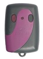 V2 TRR 2 PURPLE Mando a distancia puerta 2 botones 433.92 MHz - Mando Express