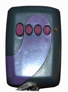 V2 TRR 4 PURPLE Mando a distancia puerta 4 botones 433.92 MHz - Mando Express
